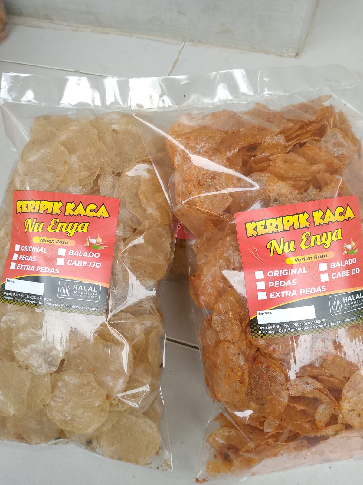 Keripik Kaca Nu Enya